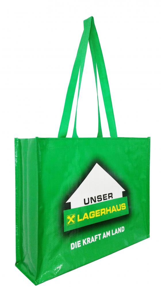 Fashional pp woven shopping bag 