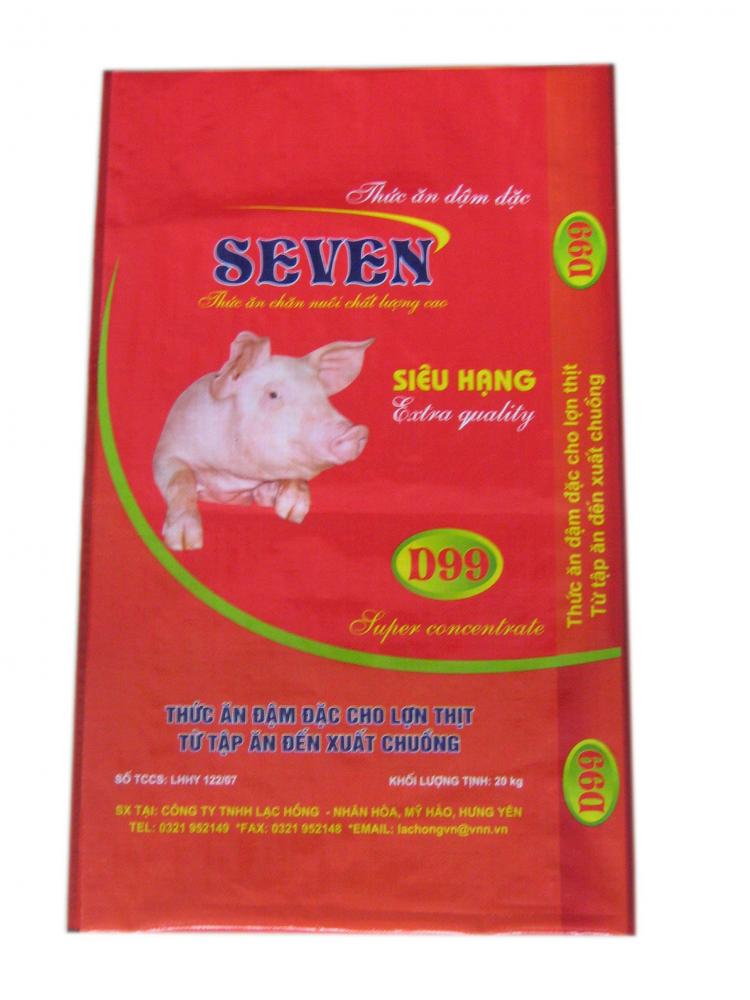 Bopp lamanation pp woven bag for animal feed