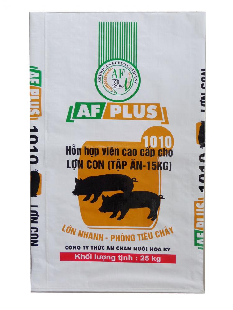 Plain PP woven bag for animal feed